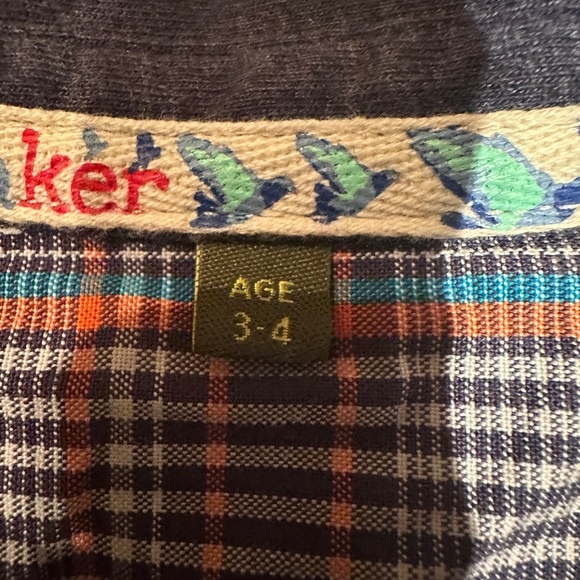 TED BAKER • Kids Plaid Shirt - Picture 5 of 7